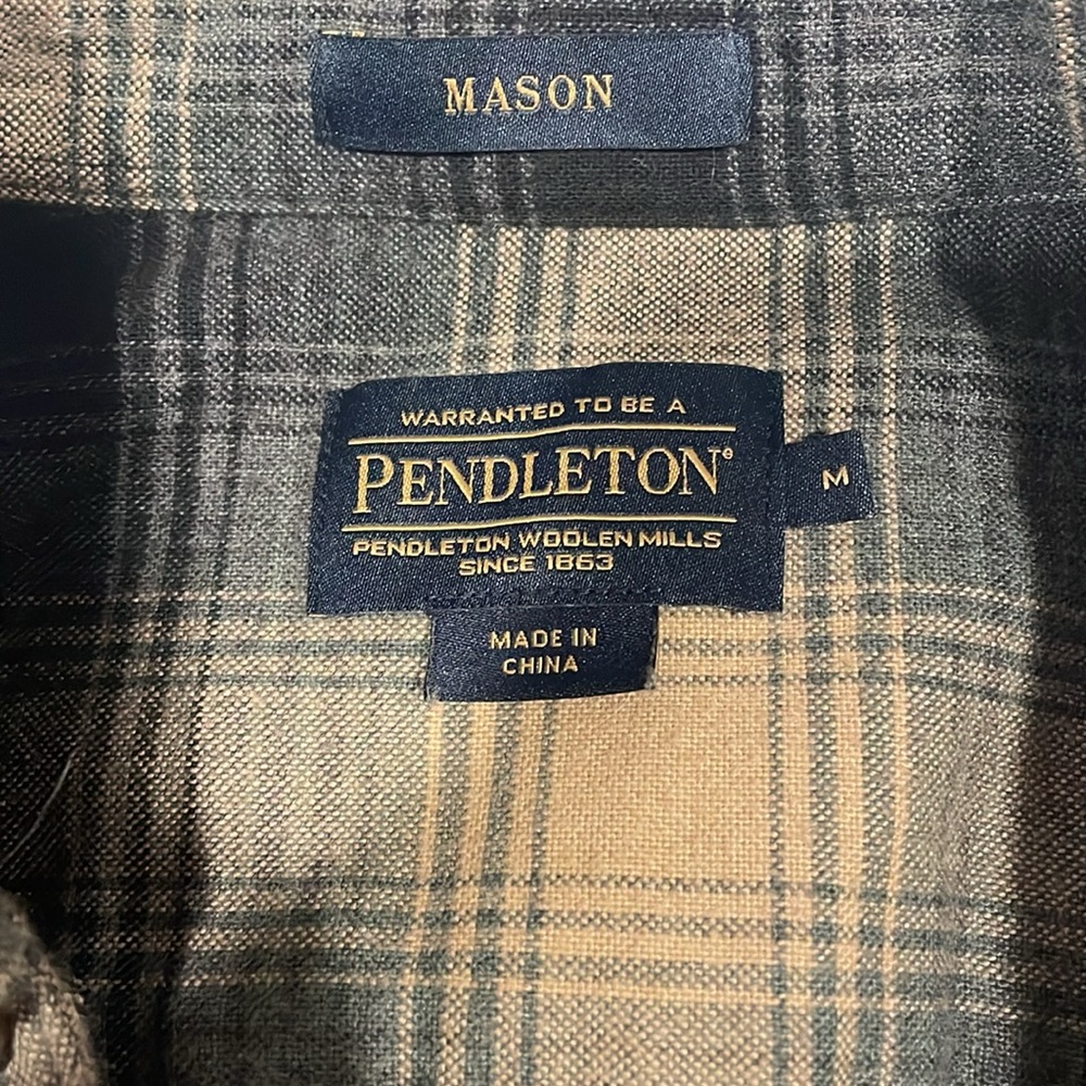 Mason Pendleton Flannel - image 3